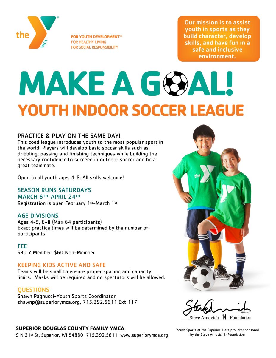 youth indoor soccer